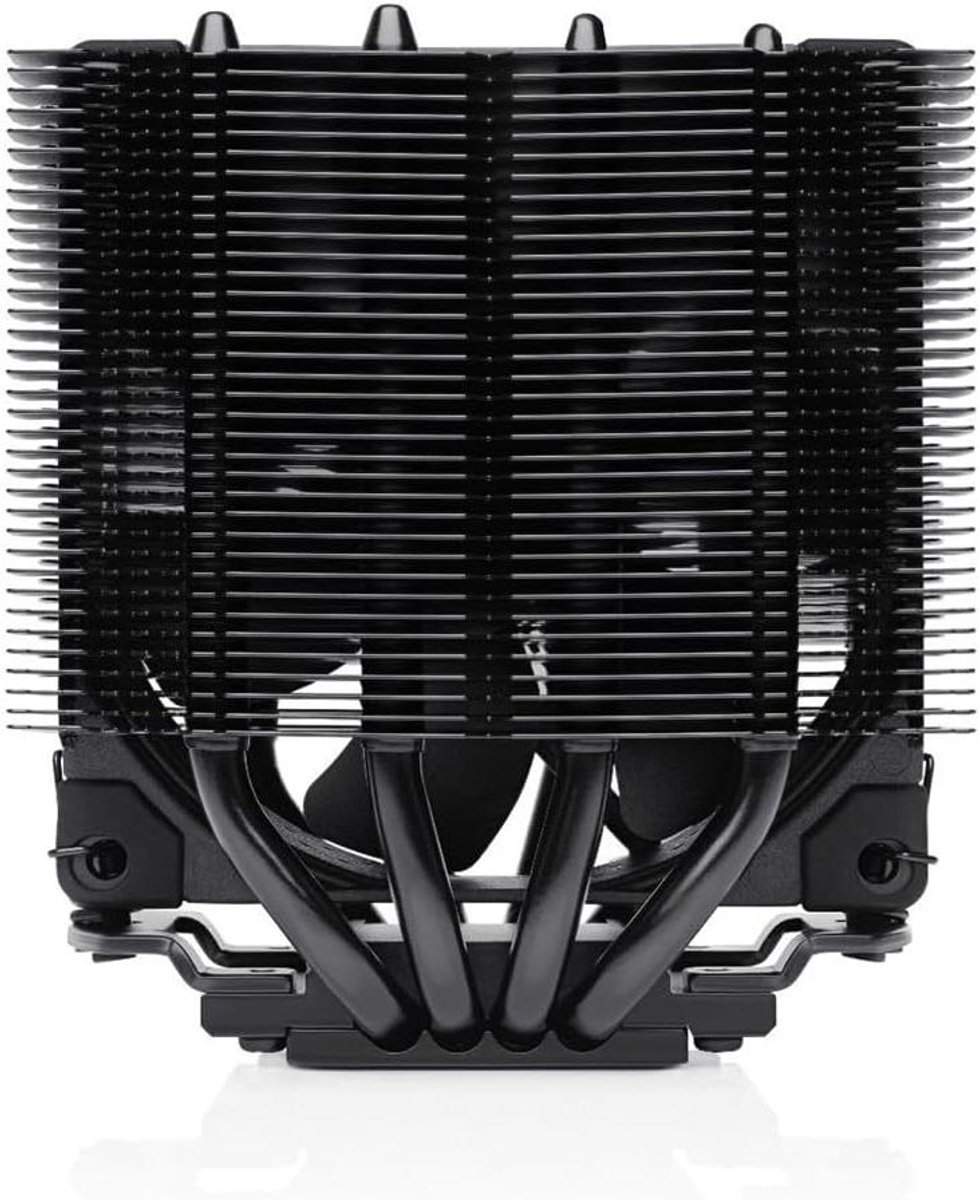 Koelventilator - PC Ventilator - Computer Koeling - 4-pin Connector - 110mm - Zwart