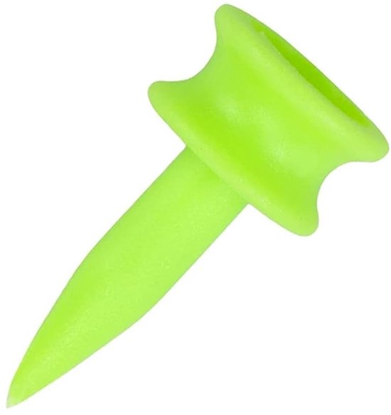 Dailygoods - Dailygoody - Onbreekbare kunststof golftees - Duurzaam - 2,54 cm - Groene kasteeltees - Geschikt voor golfoefening - 50 stuks van Dailygoods — afbeelding 5