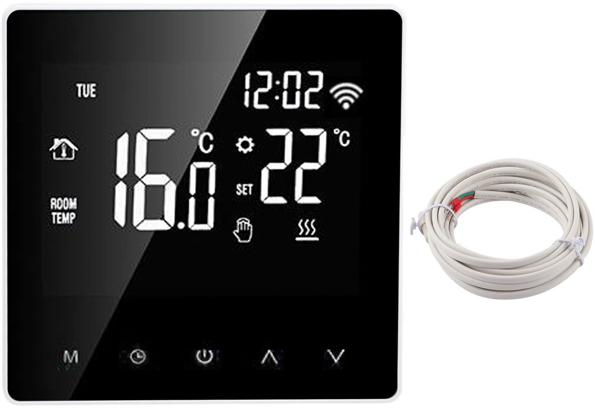 Cosensi - Slimme WIFI Thermostaat voor Vloerverwarming en Gasboiler