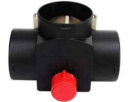 Cosensi - Dailygoods - Dailygoody - T-stuk Luchtventilatie - Vijf Ventilatiekanalen - 75 Mm - Geschikt voor Webasto en Eberspaecher - Hoogwaardige Kwaliteit - Ideaal Vo