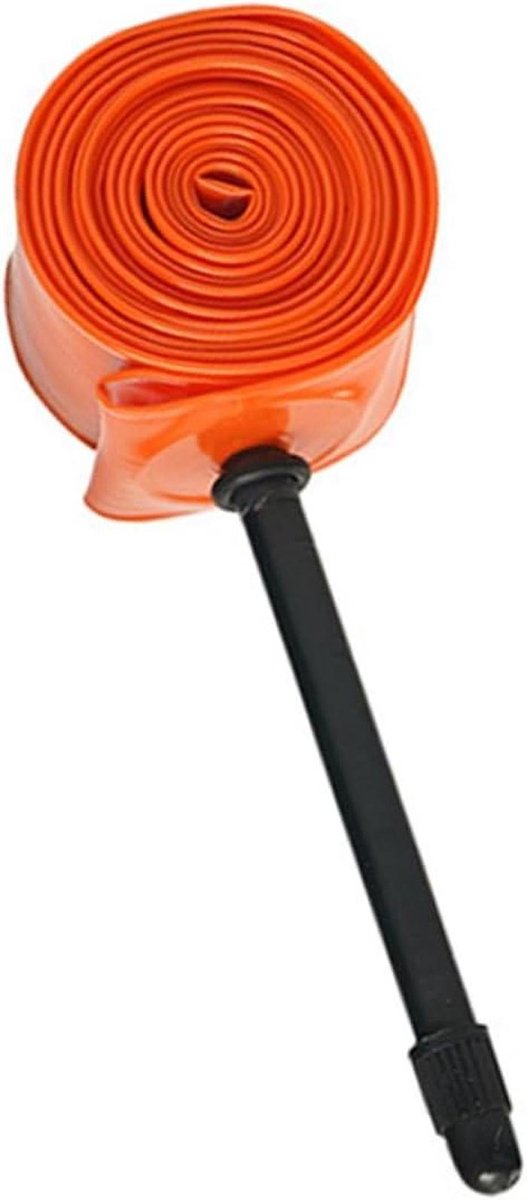 Racefiets Binnenband - Fietsband Buis - Fietsreparatie Onderhoud - Duurzaam TPU Materiaal - 110x9x5cm - Oranje