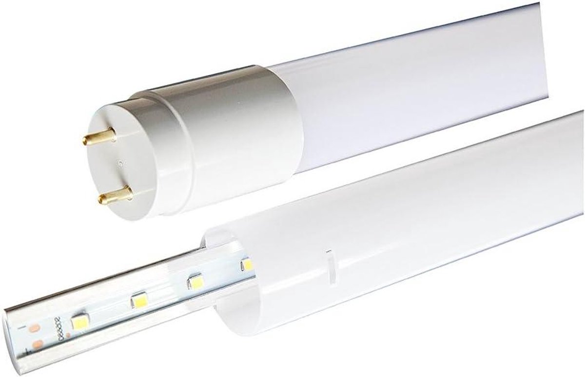 LED TL Buizen - Glas Buislamp - Werkplaats Verlichting - Energiezuinig - 150 cm - Wit