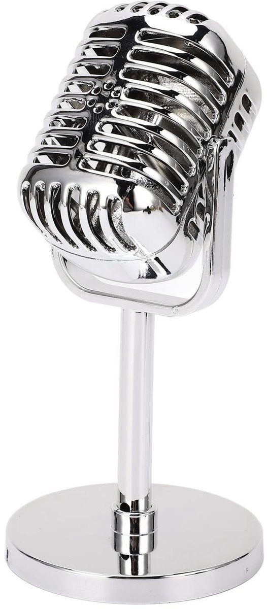 Cosensi - Dailygoods - Vintage Retro Microfoon Decoratie voor Feestjes