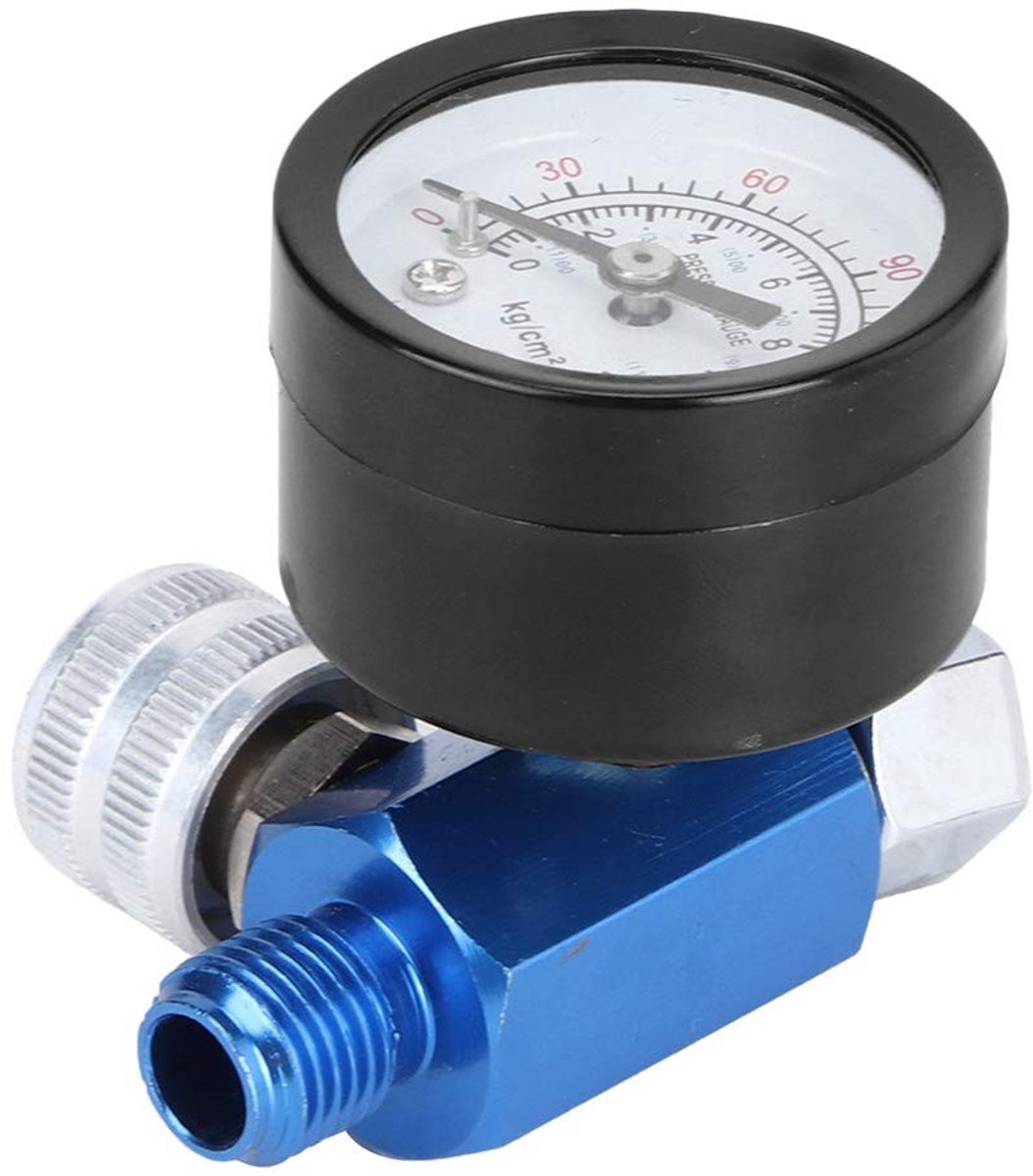 Cosensi - Mini Spray Gun Drukregelaar met G1/4 Draadpoort