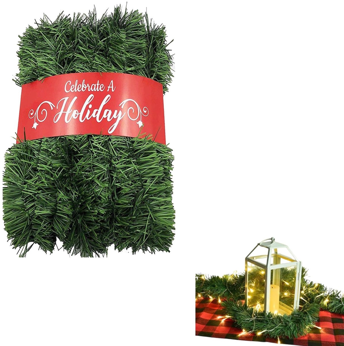 Dailygoods - Milieuvriendelijke Kerstslinger van 5 Meter