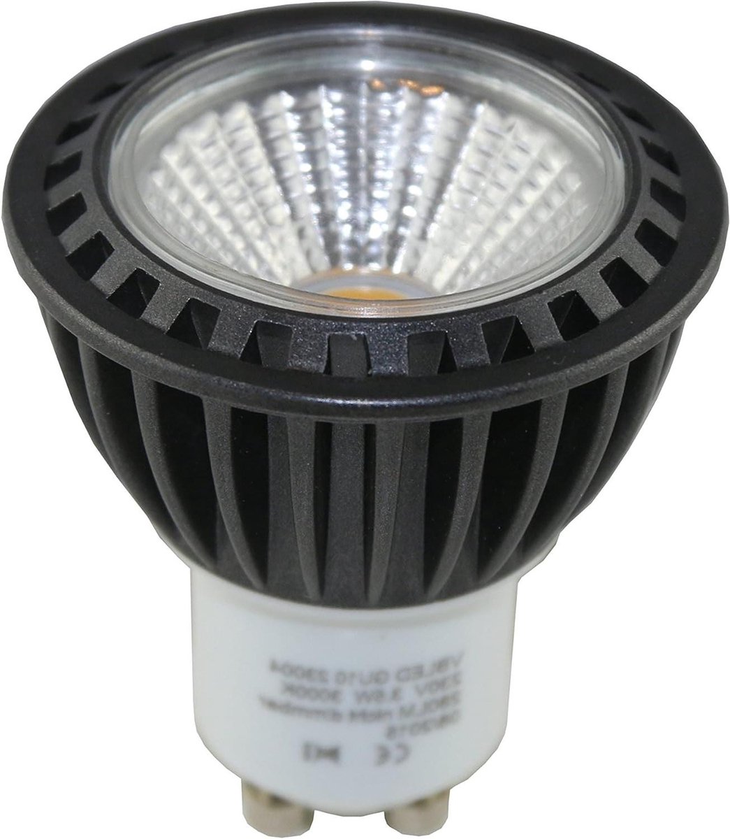 Led Lamp - Reflectorlamp GU10 - Ruimte Verlichten - Energiebesparend 3.5W - 55 mm Hoogte - Wit