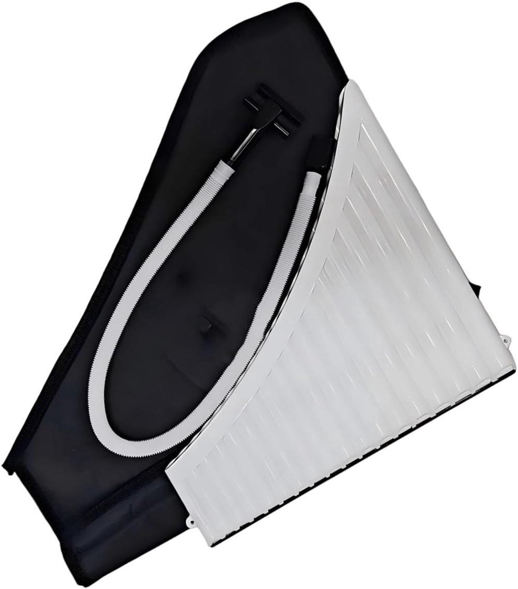 Panfluit Instrument - Houten Fluit - Muziek Maken - Handmatig Gestemd - 18 Pijpen - Wit