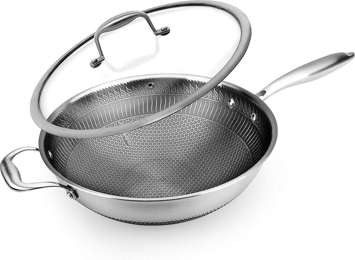 Inductie Wokpan Antibaklaag - Wokpan - Praktisch