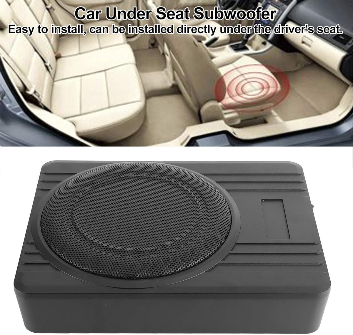 Underseat Subwoofer - Auto Versterking - Speakers - audiokwaliteit – foto 4