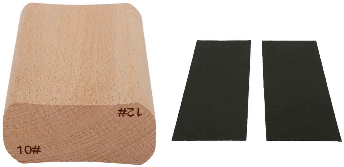 Dailygoods - Hout Schuren Blok voor Gitaar Toets Fret Leveling