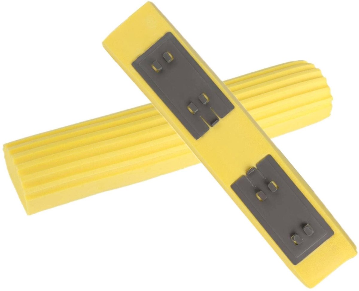 Dailygoods - 2 Stuks Spons Roller Mop Hoofd Refill