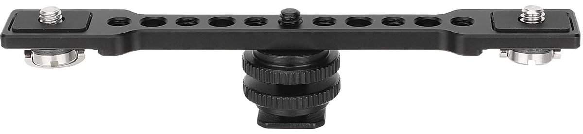 Dailygoods - Stangarm met 2 Camera-Schroefhouders en Schoenadapters