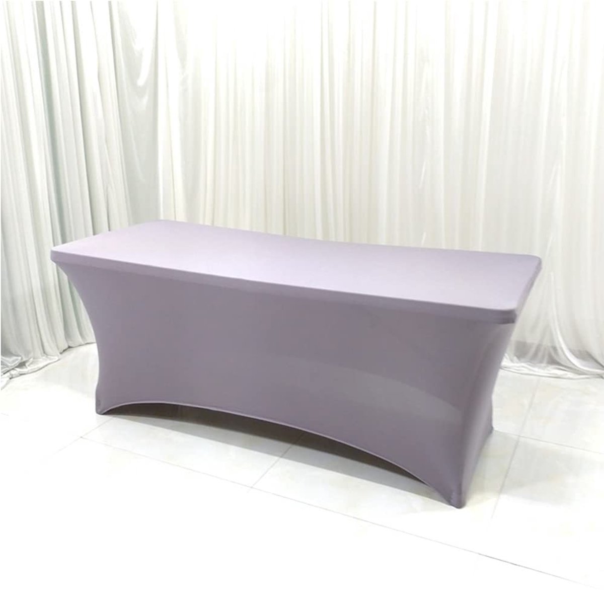 Dailygoods - Spandex Tafelkleed 1,80 m voor Feesten en Bruiloften