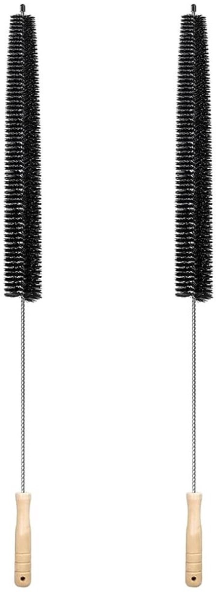 Dailygoods - Set van 2 Radiatorreinigingsborstels met Houten Handvat