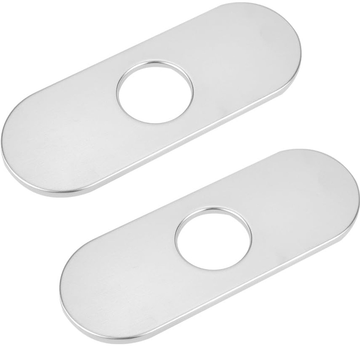 Dailygoods - Set van 2 Roestvrij Stalen Gootsteengat Deksels