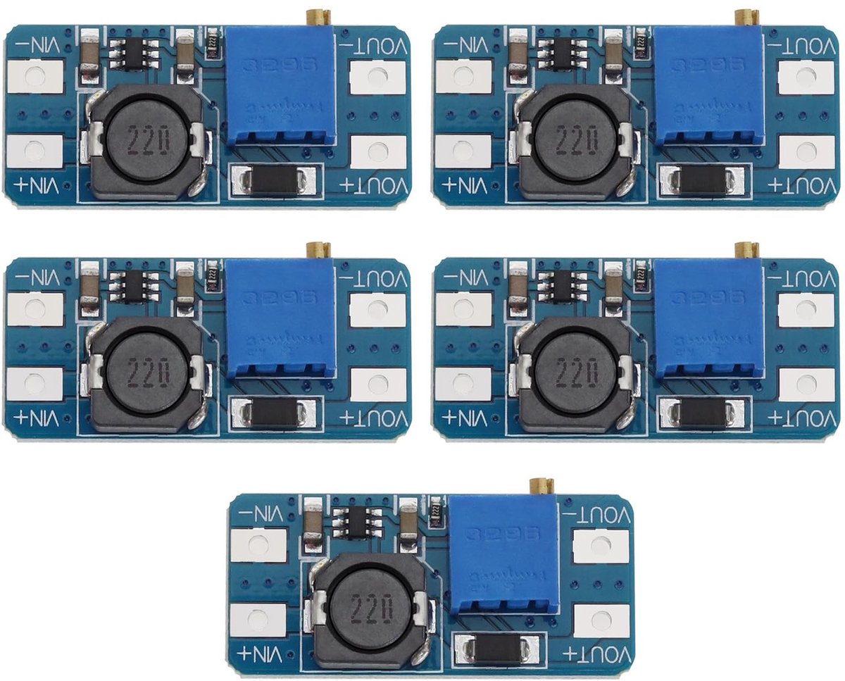 Dailygoods - DC-DC Step Up Spanningsregulator Module 2V-24V naar 5V-28V