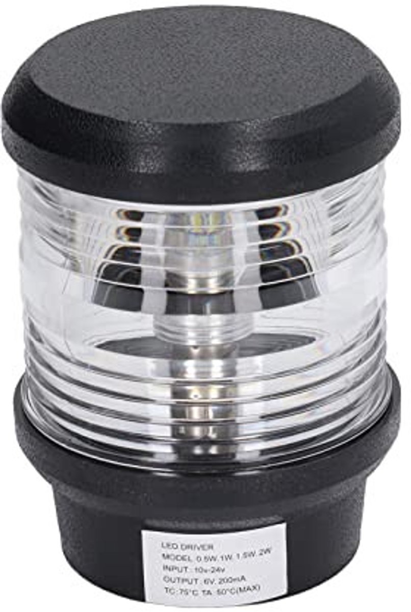 Dailygoods - Dailygoody - Boot Navigatie Verlichting - LED Marine Ankerlicht - IP65 Waterdicht - 360 Graden Licht - Flexibel Ontwerp - Voor Vaarveiligheid - Wit