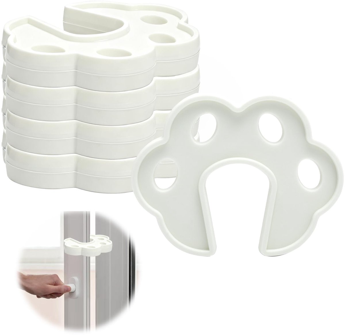 Dailygoods - Deurhouder voor Voorlader en Droger met Dempend Effect