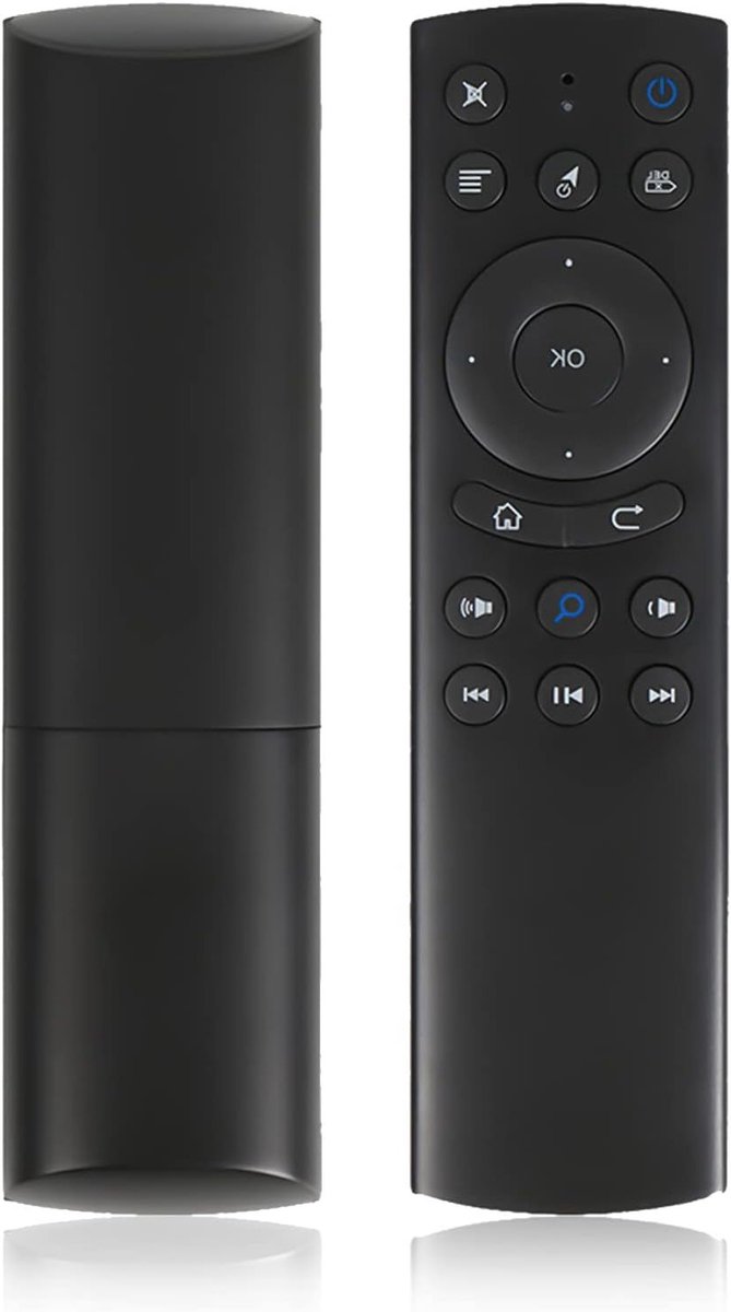 Draadloze Air Mouse met Bluetooth 5.0 en Infrarood, Geschikt voor Smart TV en Android TV Box, Multifunctionele Afstandsbediening