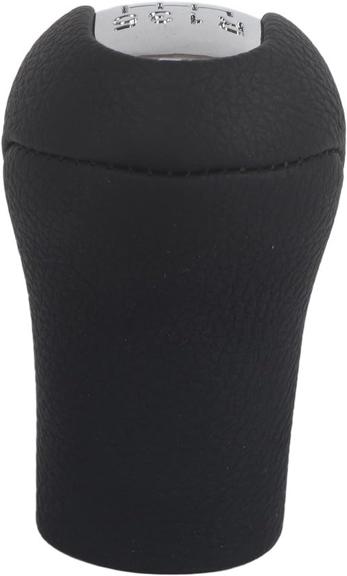 Versnellingspookknop Auto - Handmatige Transmissie - Comfortabel Rijden - Directe Vervanging - 8 cm Hoog - Zwart Zilver — afbeelding 4