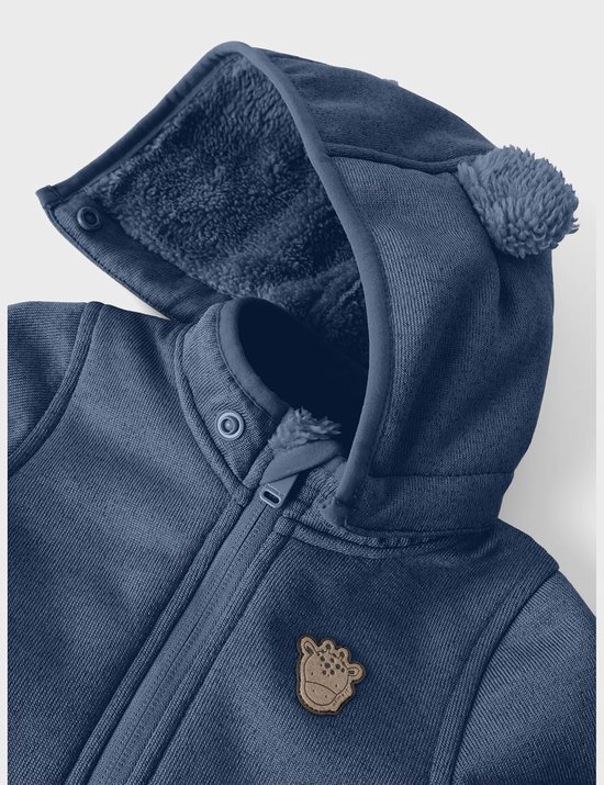 Baby Snowsuit - Buitenkleding Jumpsuit - Warm Blijven - Waterdicht Ademend - 45 x 30 x 10 cm - Donkerblauw — afbeelding 2