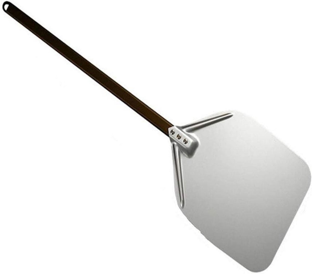 Pizzaschep - Bakgereedschap - Pizza Bakken - Houten Handvat - 58 56 66 Cm - Aluminium