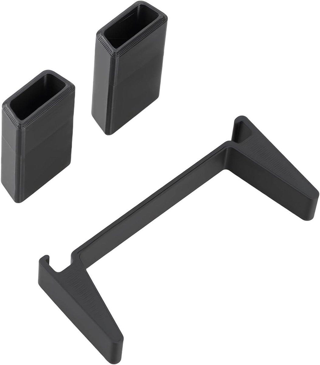 Drone Landingsgestel - Verhoogde Poten - Drone Vliegen - Beschermt Romp Camera - 2cm Hoog - Zwart