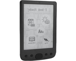 Elektronische Boeklezer – E-reader – Boeken Lezen – Oogvriendelijk Scherm – 6 Inch – Zwart