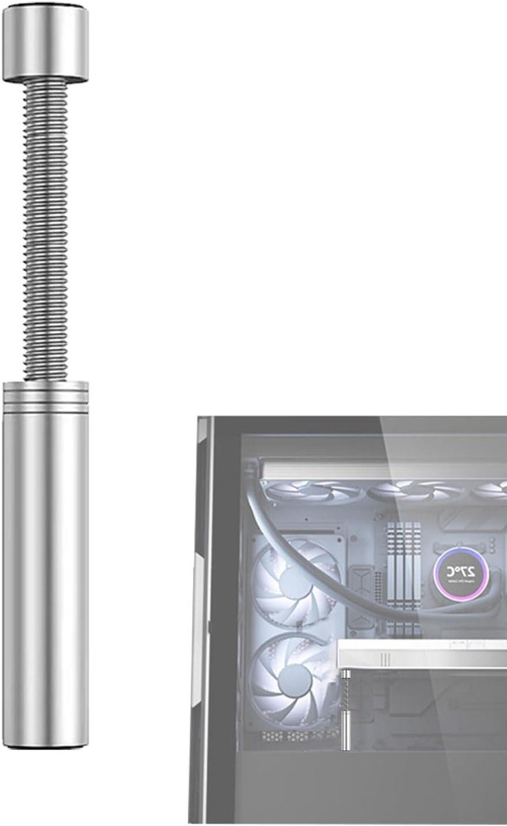 Grafische Kaarthouder - GPU Steun - Computer Stabiliseren - Stabiele Legering - 30 gram - Zwart