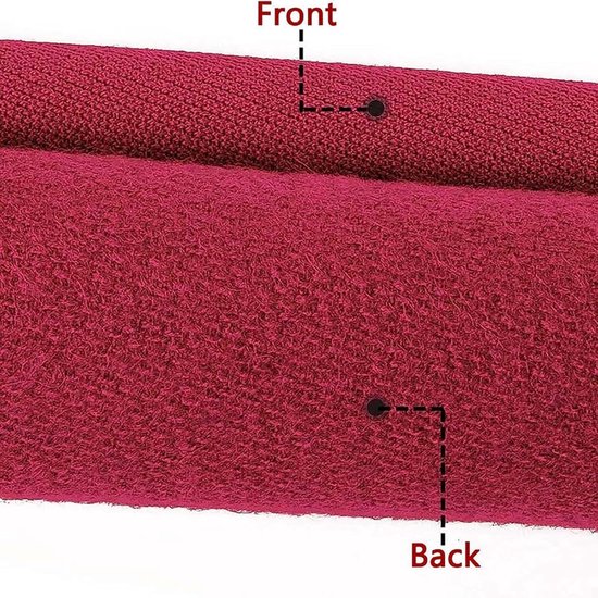 Biljartkleed Pooltafel - Tafelzeil Vilt - Indoor Sport Spel - Duurzaam Nylon Vezel - 8ft - Rood — afbeelding 5