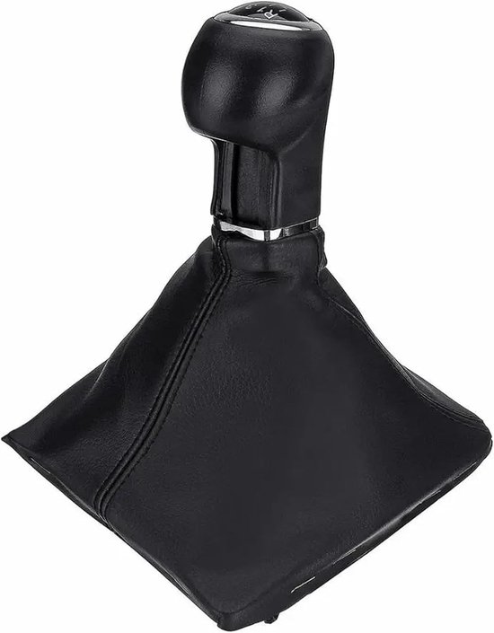 Schakelknop Pookhoes - Versnellingspook - Auto Interieur - Ergonomisch Ontwerp - 5-Snelheid - Zwart — afbeelding 3