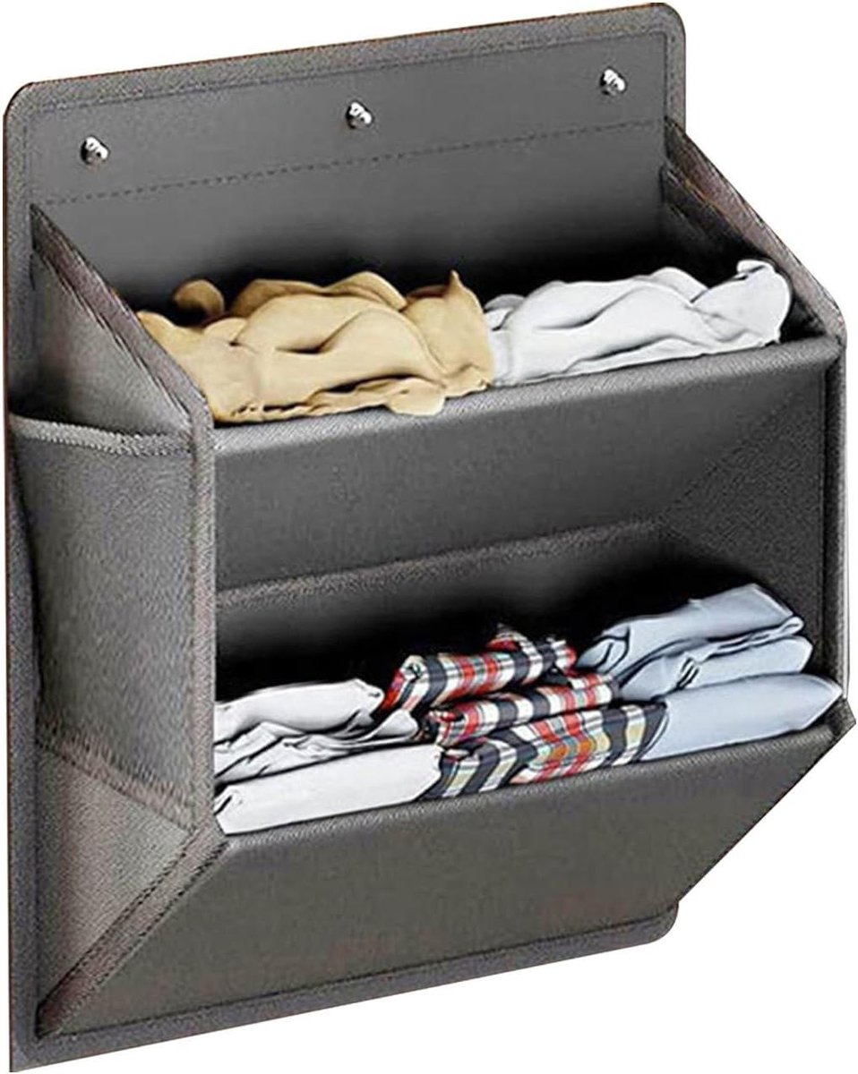 Schoenenrek - Schoenenhouder Organizer - Ruimte Besparen - Zelfklevend - 3.7 x 26.3 cm - Grijs