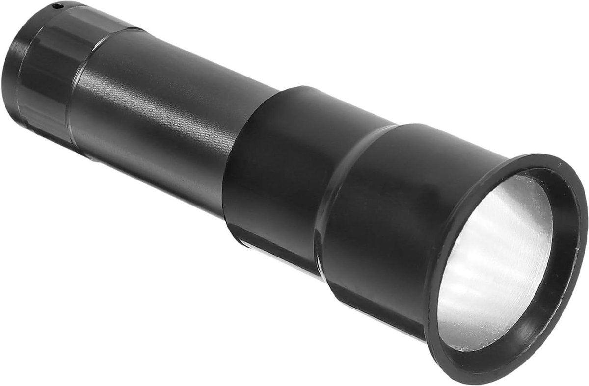 Draagbare Eierlamp - Ei Candler - Eieren Controleren - Koel LED Licht - 10.2 cm - Zwart