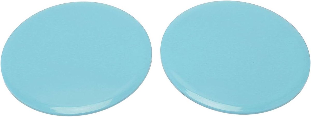 Kern Glijders - Fitness Schijven - Full Body Training - Anti-slip Ontwerp - 2 Stuks - Blauw
