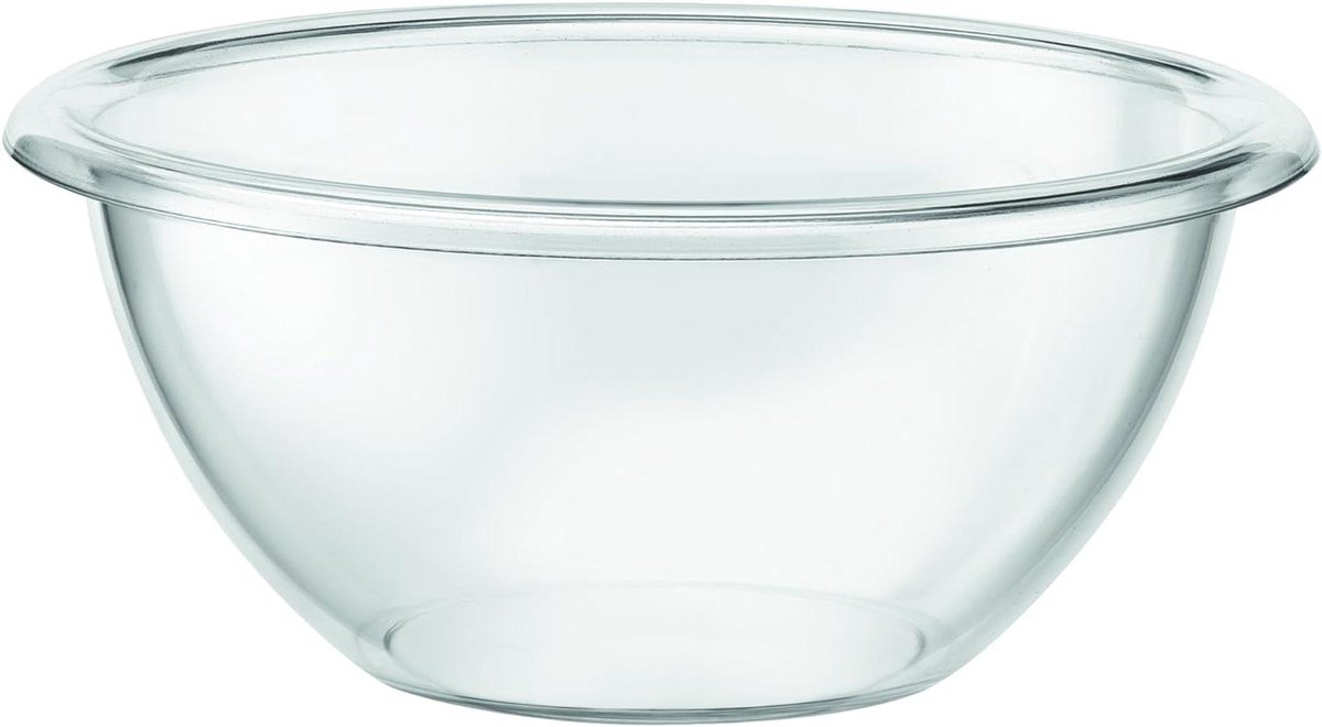 Slakom Kunststof - Serveer Kom - Tafel Decoratie - Vaatwasmachinebestendig - 16 cm - Trans