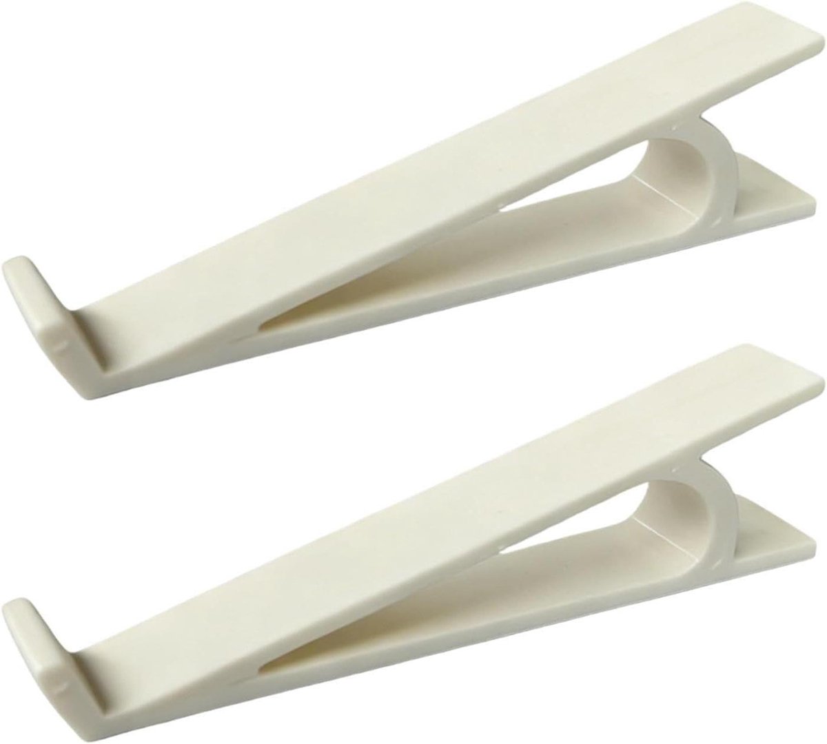 Toetsenbord Standaard - Verhoger Set - Ergonomisch Werken - Antislip Ontwerp - 2 Stuks - Wit
