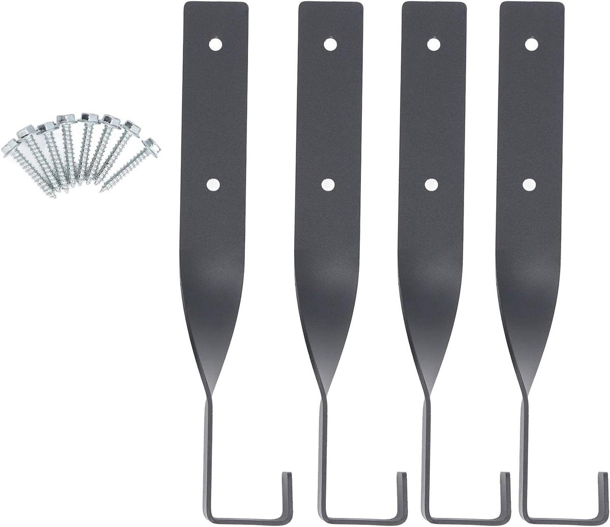 Gereedschap Haken - Wandrek Hangers - Gereedschap Opbergen - Stevig Koolstofstaal - Set va