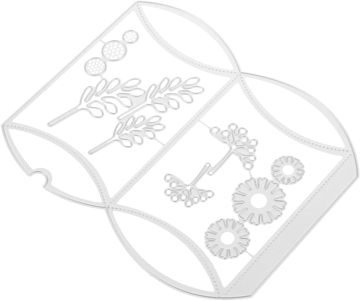 Stansen Ambachten - Papier Snijvorm - Kaarten Maken - Koolstofstaal Materiaal - 157 x 127 cm - Zilver