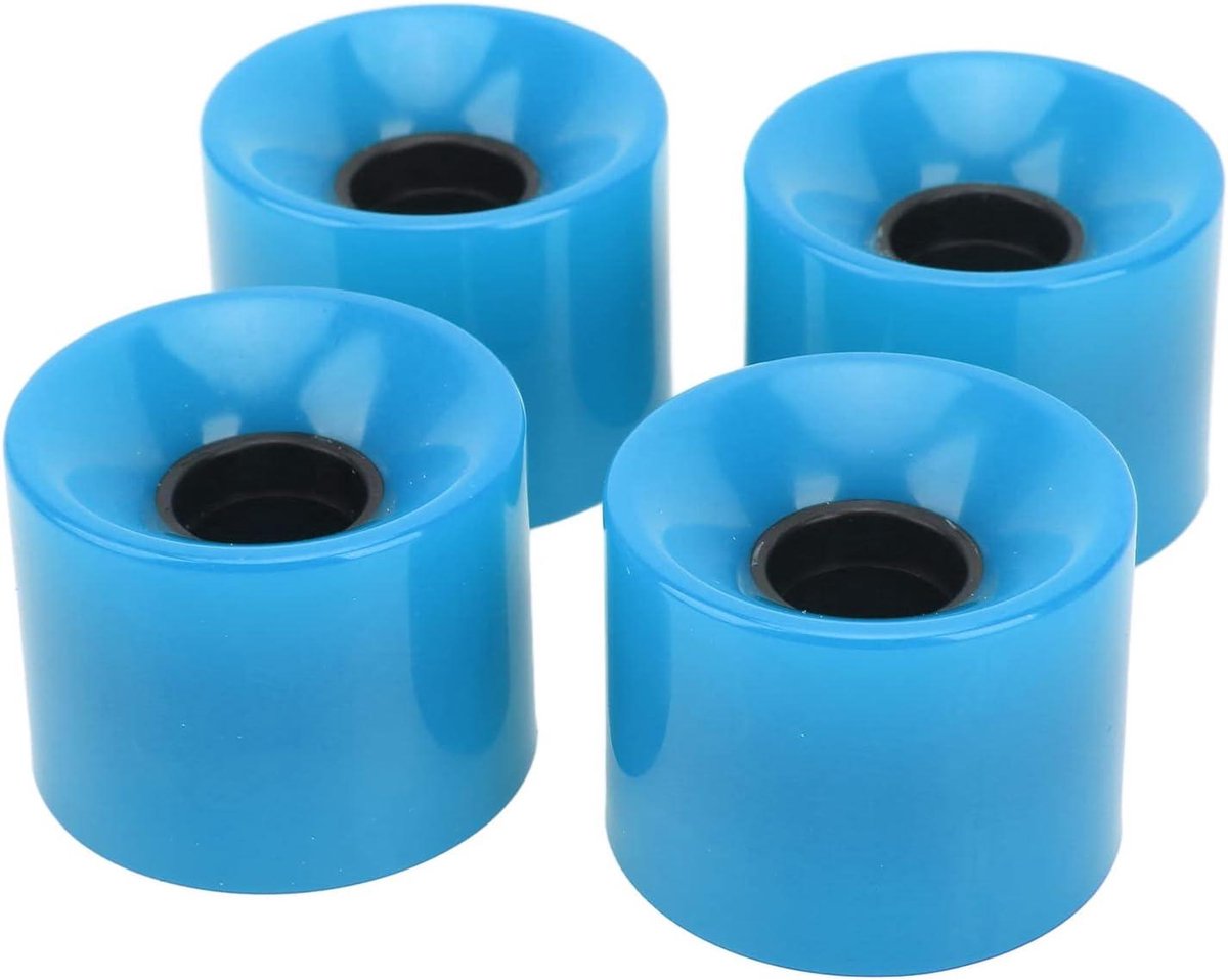 Skateboard Wielen Vervangende Wielen Street Skate Tricks Hoge Sterkte PU 60x45mm 4 Stuks
