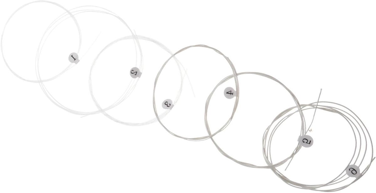Gitaarsnaren Set - Nylon Gitaar - Muziek Maken - Rijke Boventoon - 18 Stuks - N.v.t.