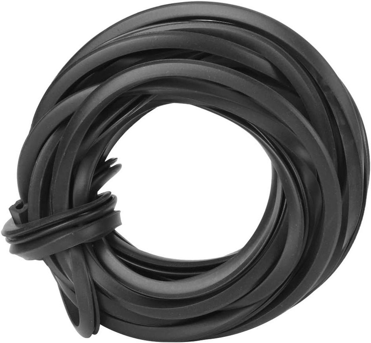 Rubberen Afdichtstrip - U-profiel rand - Kas afdichten - Hoge kwaliteit rubber - 4 meter - Zwart