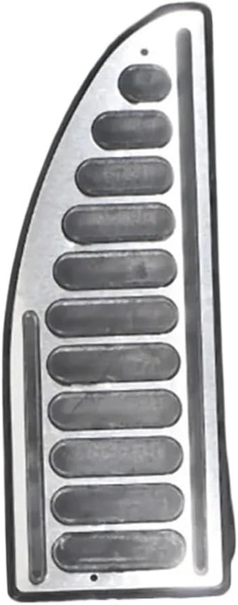 Pedaal Hoes Set - Auto Accessoires - Interieur Verbeteren - Roestvrij Staal - Standaard Maat - Zilverkleurig — afbeelding 5