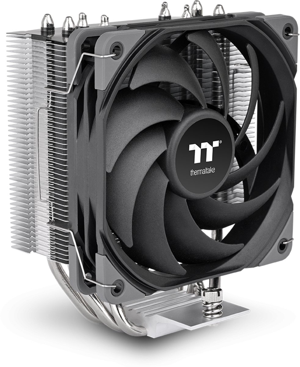 Thermaltake UX400 Processor Luchtkoeler 12 cm Zwart, Zilver 1 stuk(s)