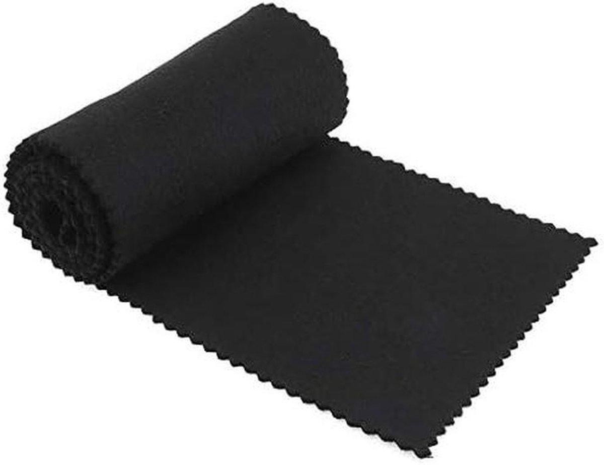 Toetsenbord Hoes - Piano Cover - Stof Vrij Houden - Machinewasbaar Materiaal - 127x15 cm - Zwart