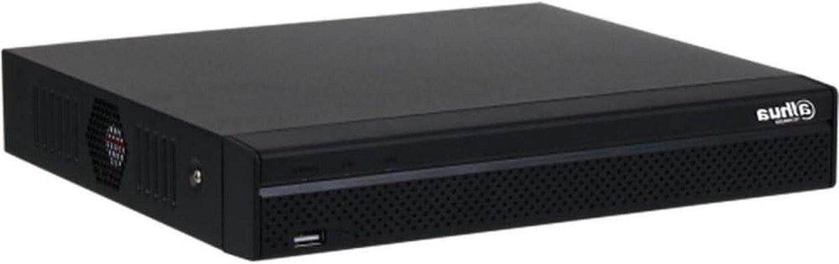 Netwerk Videorecorder - IP Camera Recorder - Beveiligingsopnames Opslaan - 4 Kanaals Opname - 2975 cm - Zwart