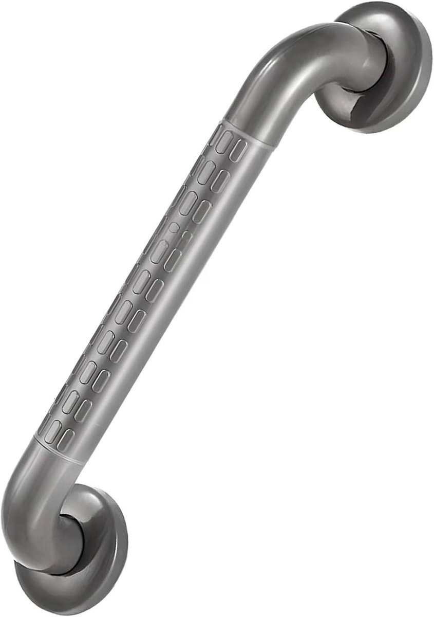 Antislip handgreep - Badkamerbeugel steunbeugel - Veiligheid in badkamer - Roestvrij staal - 60 cm - Zilver
