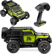 Overmax X-Vast RC auto / RC car – 1:10 crawler 4x4 – metalen aandrijfas – olie-schokdempers – LED verlichting – 2 accu’s (tot 40 min) – 30 km/u – traploze snelheidsregeling – offroad terrein model – Ready To Run - Bestuurbare Auto