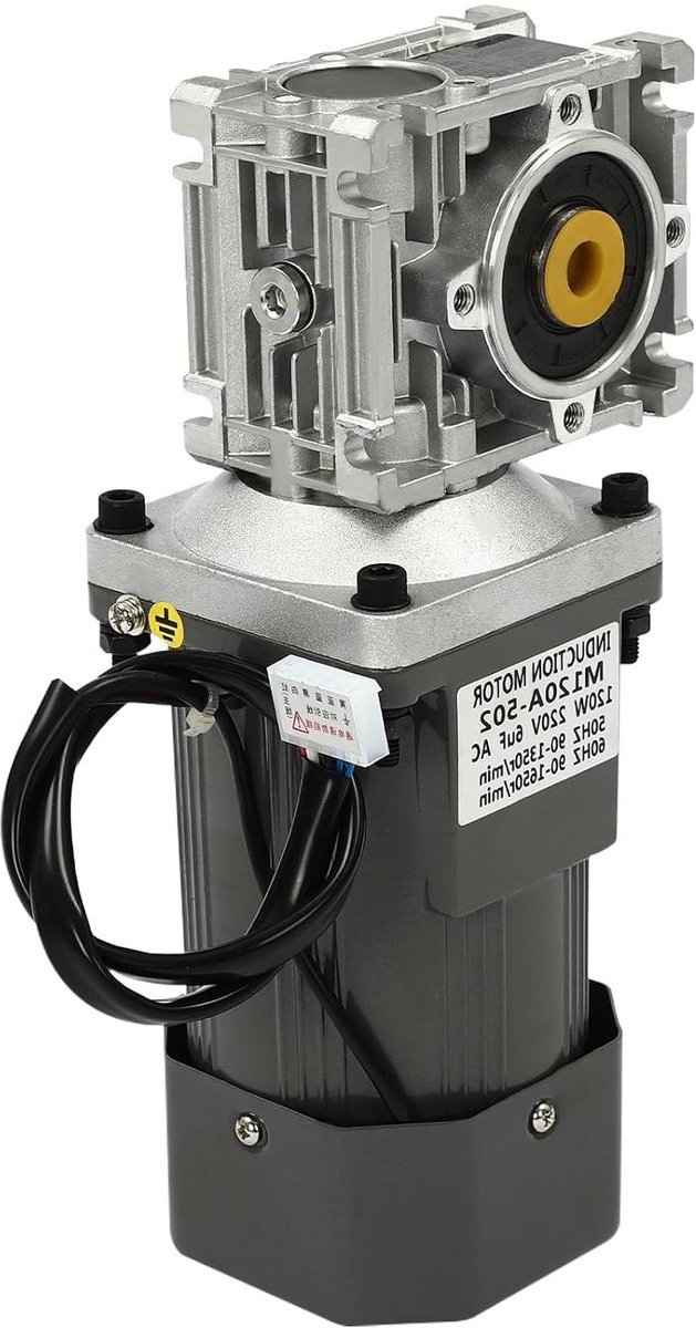 Elektrische Transmissie - Motor Versnellingsbak - Kracht Overbrengen - Hoog Koppel - 120W 80K - Grijs
