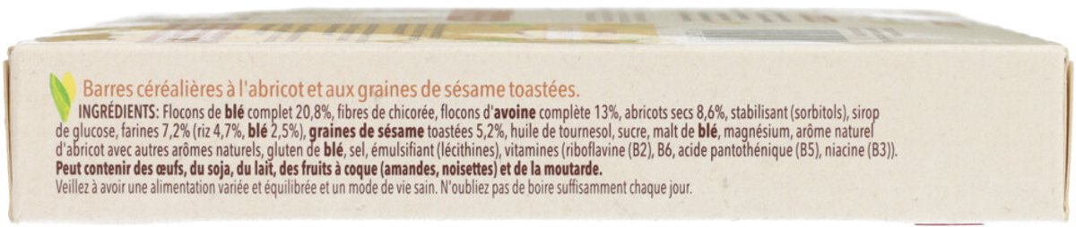 Céréal Happy Morning Sesam Apricot - 120 gr