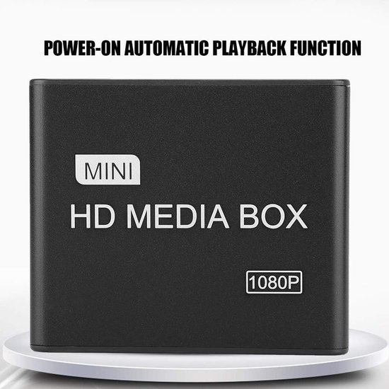 Digitale Mediaspeler - Videospeler HD - Oude TV Moderniseren - Automatische Loopweergave - 1080p - Wit — afbeelding 2